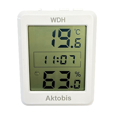 Termoigrometro con orologio WDH-TH205